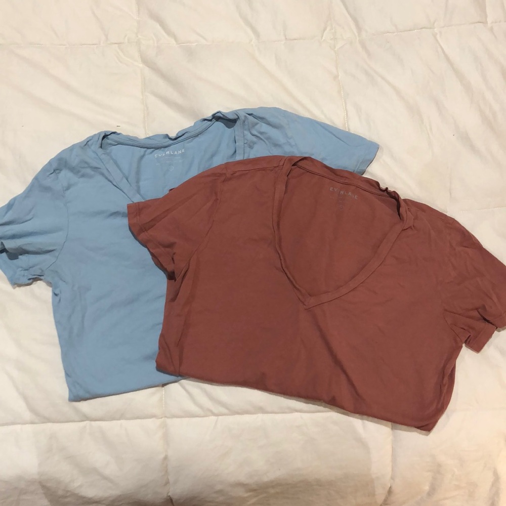 V neck 2 Everlane tshirts
